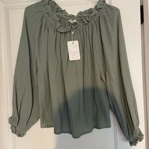 Newbury Kustom Boho Off-the-shoulder top